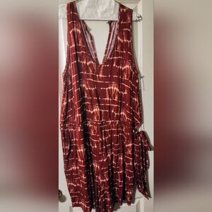 Lane Bryant Tie Dye Romper Sz 22/24